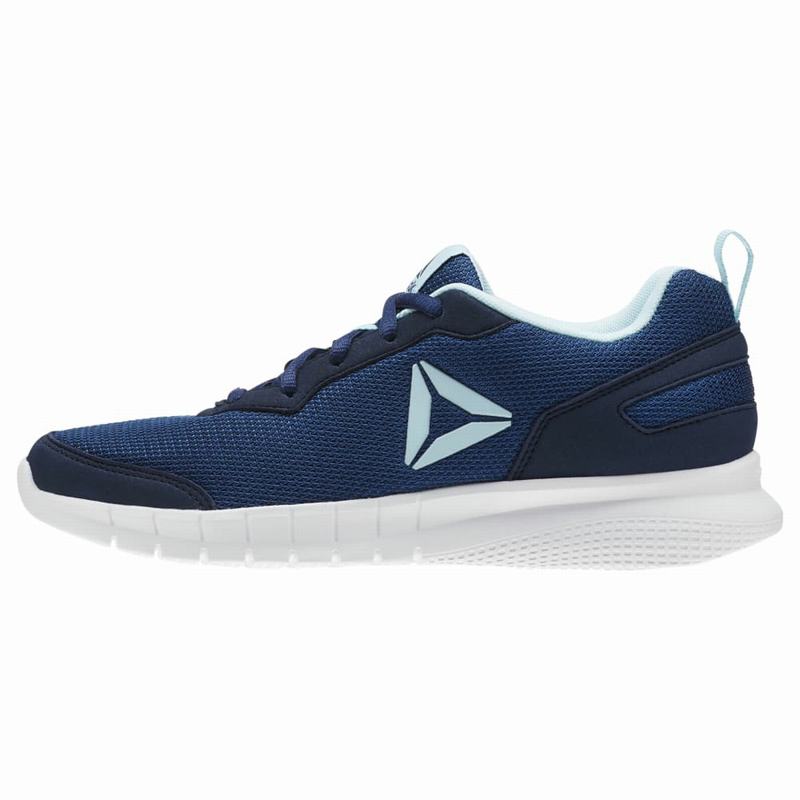 Tenisi Reebok Ad Swiftway Run Dama Bleumarin/Albi Romania LU1568GH
